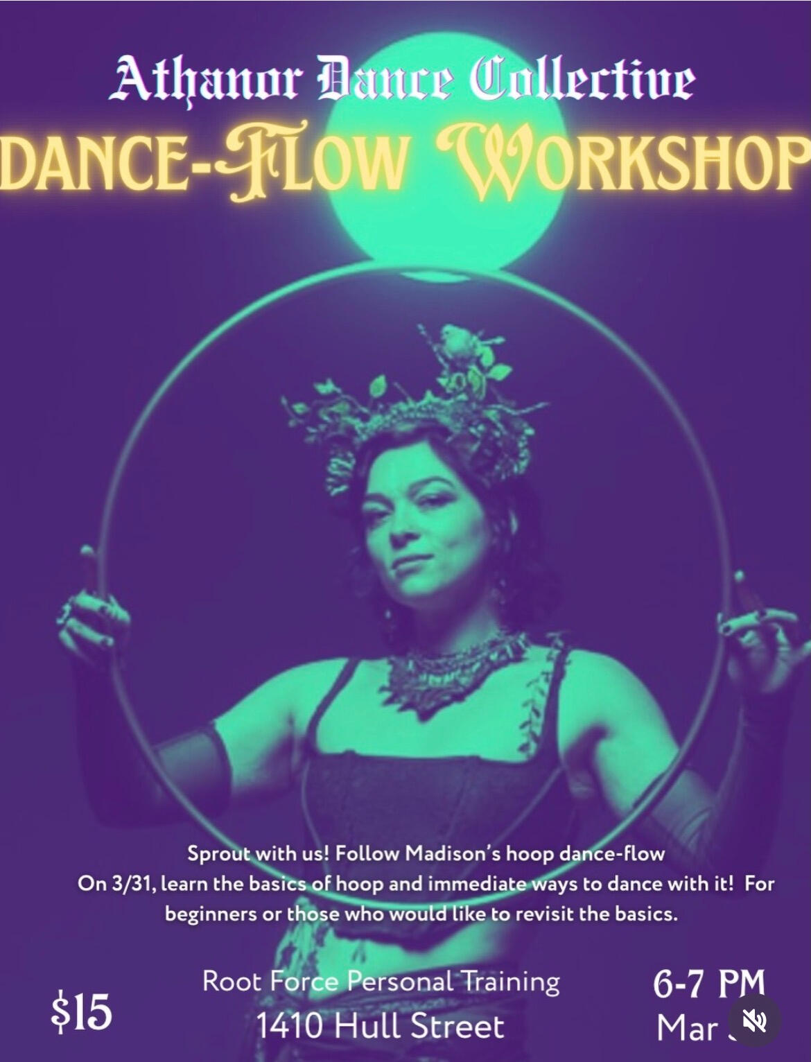 Dance- Flow Workshop click here to see our variety of classes